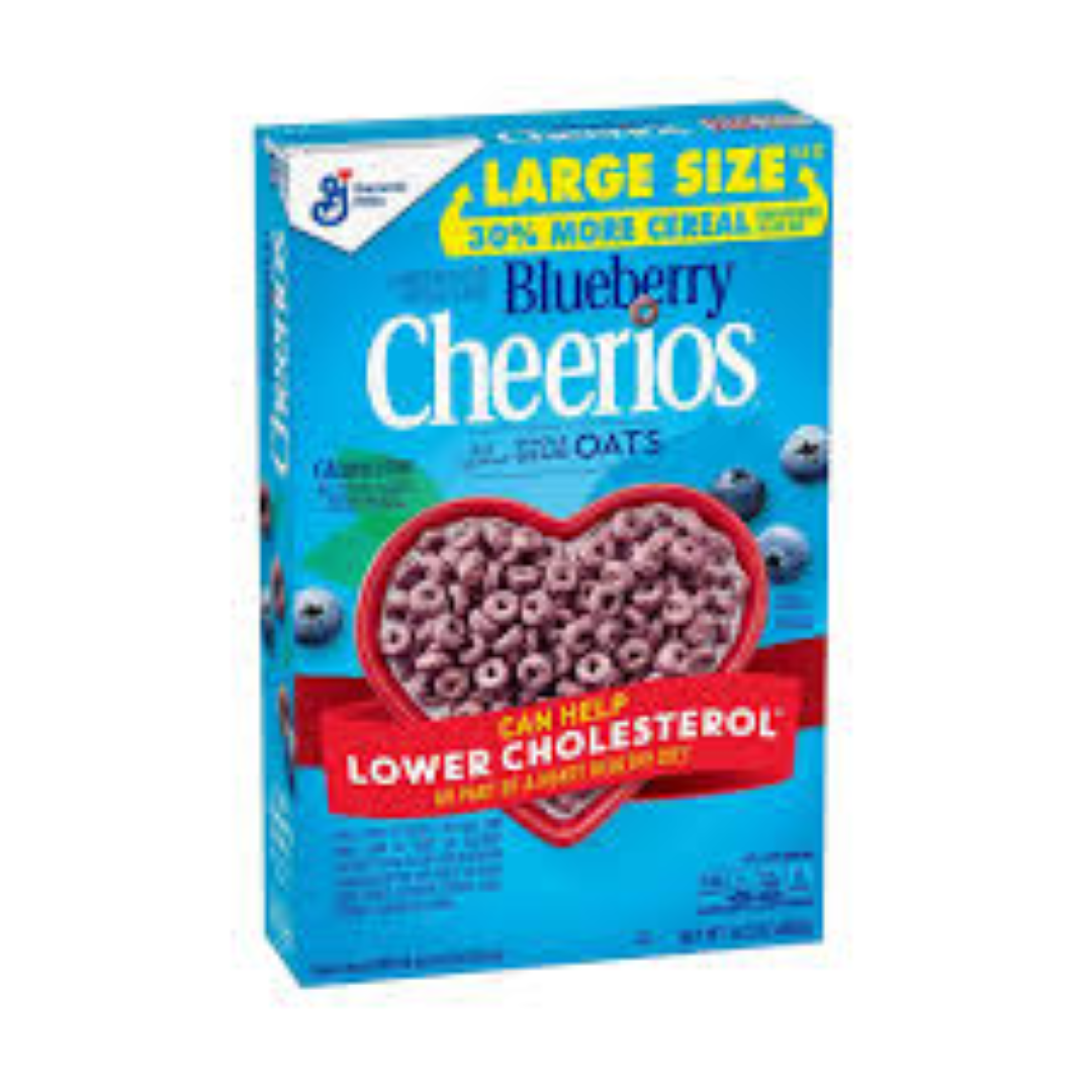 GENERAL MILLS BLUEBERRY CHEERIOS 402G